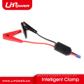 Portable power source jump starter intelligent jumper cable